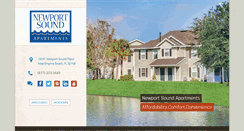 Desktop Screenshot of mynewportsound.com